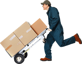 Freight trolley illustration